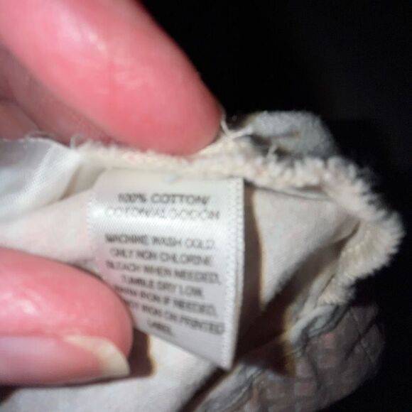 Loft Ann Taylor pink, tan & white shorts 4‎ - Picture 5 of 6